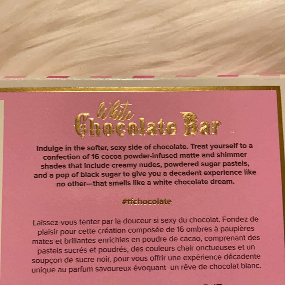 Too Faced White Chocolate Bar Eyeshadow Palette - Picture 4 of 8